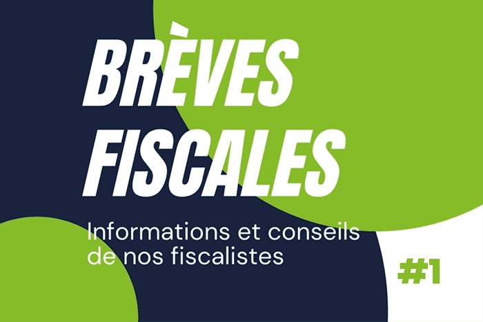 Actualités fiscales