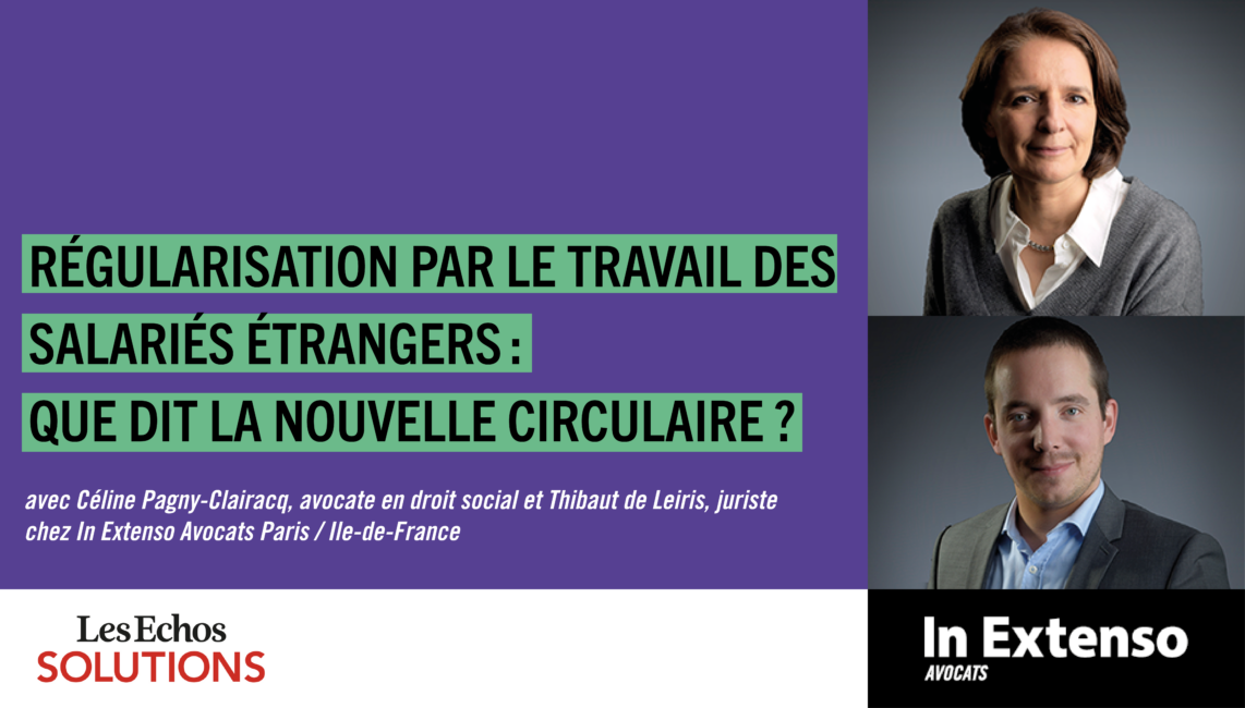 Régularisation par le travail des salariés étrangers (hors UE